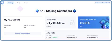 axs staking|staking axs ronin.